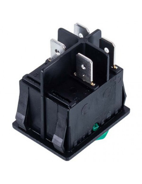 Выключатель (одинарный) для бойлера KCD4 (250V, 16A), 4 контакта