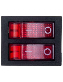 Выключатель (двойной) для бойлера Balcik KCD6 (250V, 16A), 6 контактов