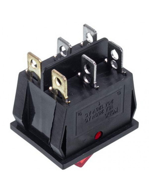 Выключатель (двойной) для бойлера Balcik KCD6 (250V, 16A), 6 контактов