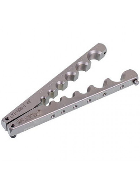 Набор вальцовочный LEETO LTT-808-MI (дюймово-метрический) Диаметр трубы = 1/4” – 3/4” (6-19mm)