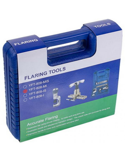 Набор вальцовочный LEETO LTT-808-MI (дюймово-метрический) Диаметр трубы = 1/4” – 3/4” (6-19mm)