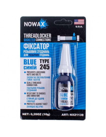 NOWAX NX21139 Фіксатор різьби для побутової техніки THREADLOCKER BLUE 10g