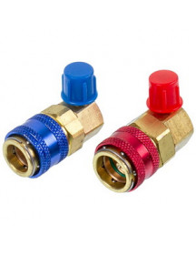 Набір заправних муфт QC -12А/15 (низького + високого тиску) для автокондиціонерів.