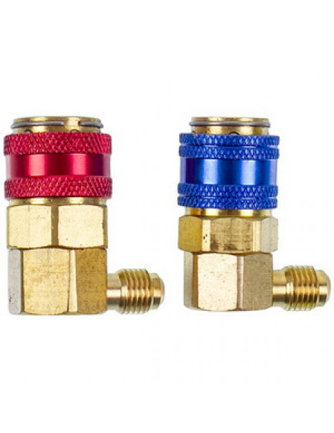 Набір заправних муфт QC -12А/15 (низького + високого тиску) для автокондиціонерів.