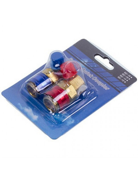 Набір заправних муфт QC -12А/15 (низького + високого тиску) для автокондиціонерів.