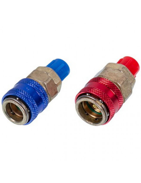 Набір заправних муфт QC 12 (низького + високого тиску) для автокондиціонерів швидкознімні