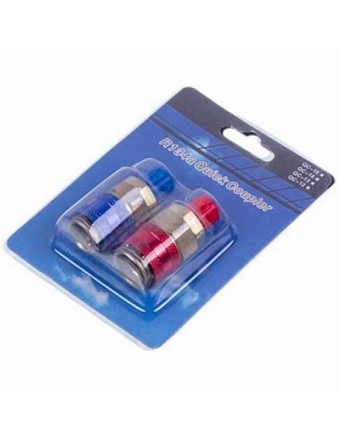 Набір заправних муфт QC 12 (низького + високого тиску) для автокондиціонерів швидкознімні