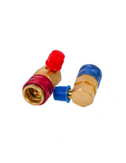 Заправочные муфты (2 шт.) для автокондиционеров QC-12A 1/4