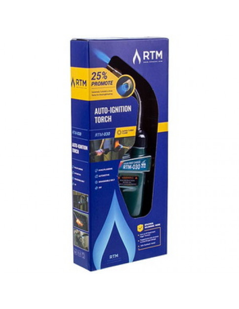 Пальник газовий ручний (під МАПП газ, з п&aposєзорозпалом) RTM 030 