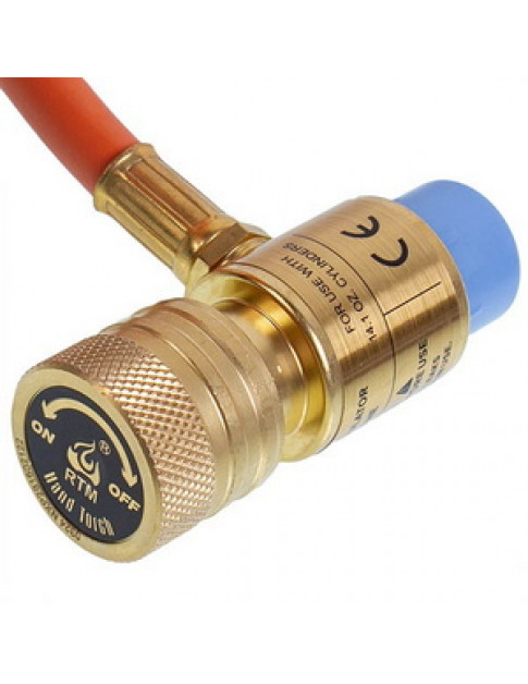 Газовая ручная горелка RTM 1660 (под МАПП газ, со шлангом)