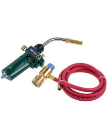 Газовая горелка ручная RTM 3660 (для МАПП газа, с пьезорозжигом и шлангом)