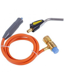 Газовый ручной паяльник RTM HT-3S (HT 1S 660) (для МАПП-газ, с пьезоподжигом и шлангом)