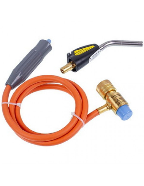 Пальник газовий ручний RTM HT-3S (НТ 1S 660) (під МАПП газ, з п&aposєзорозпалом і шлангом)