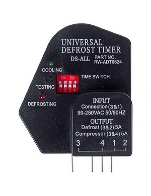 Таймер відтайки (6-24 годин/15-32 хв) для холодильника DS ALL RW-ADT0624