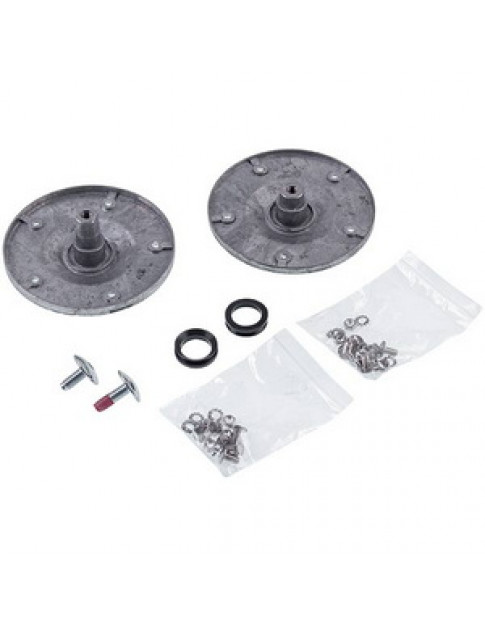 Фланець барабана (опора) + комплект кріплення для вертикальної пральної машини Whirlpool SPD013WH SKL (2шт)