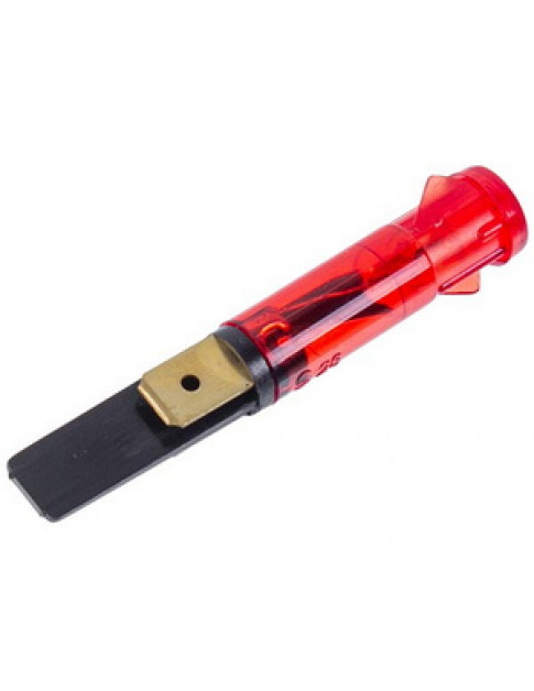 Лампочка індикації для бойлера SWT707UN L=55mm 230V 120°С D=9mm (2 контакти)