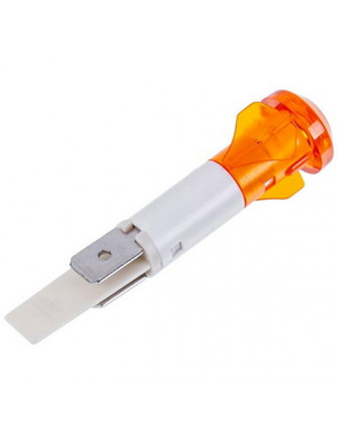 Лампочка індикації для бойлера SWT716UN L=54mm 230V 120°С D=10mm (2 контакти)