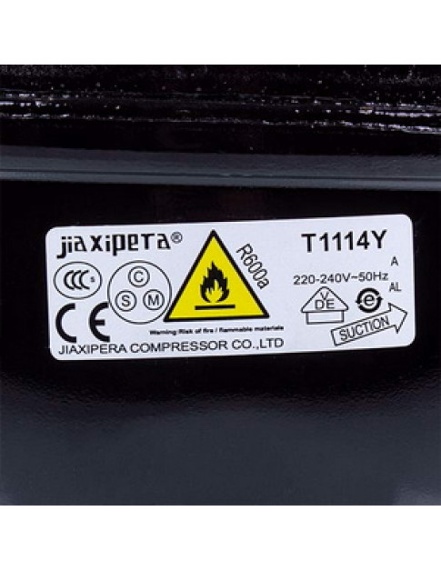 Компресор для холодильника JIAXIPERA TT1114GY R600a 167W