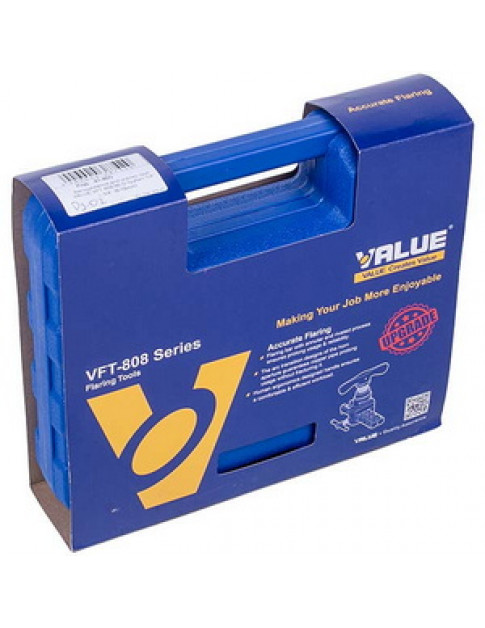 Вальцювання для мідних труб VALUE VFT-808-MI D труби= 1/4&apos&apos – 3/4&apos&apos (6-19mm)