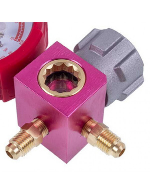 Манометричний колектор 1- вентильний VALUE VMG-1-S-H (R32 R22 R410a)