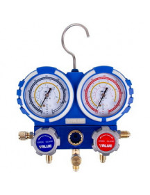 Манометричний колектор 2-вентильний VALUE VMG-2-R32В-NEW+шланги 3шт.x1500mm (R32 R410 R22)