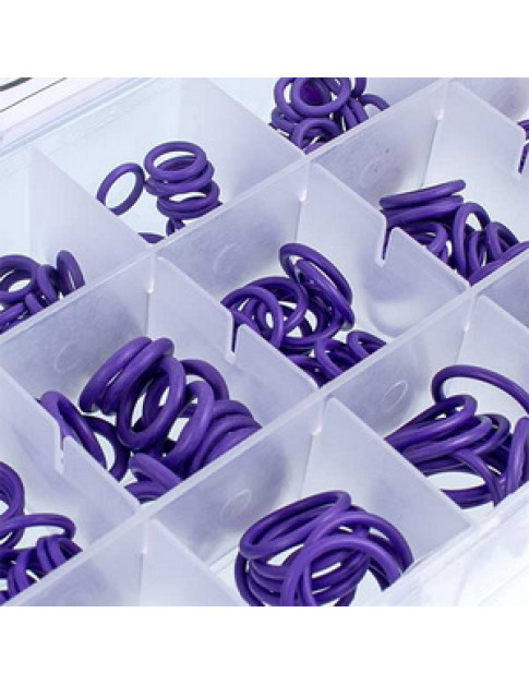 Набор уплотнителей уплотнительных колец W-8085 (18 видов, 270 шт.) для автомобильного кондиционера