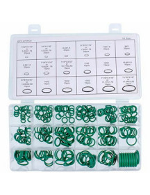 Набір ущільнювачів O-Ring W-8085 (18 видів, 270 шт.) для автомобільного кондиціонера