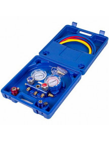 Манометрический колектор 2-вентильний VMG -2 R1234YF (R1234) Value + шланги 3шт.x900mm + 2 муфти