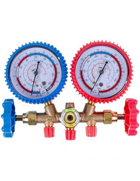 Манометрический колектор 2-вентильний XM-R536G R-22 (R-12 R-502) + шланги 3шт