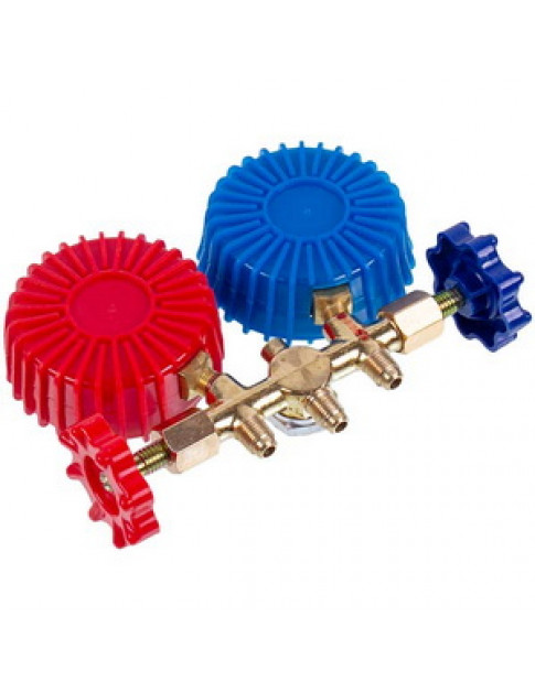 Манометрический колектор 2-вентильний XM-R560G R-22 (R-12 R-502) + шланги 3шт
