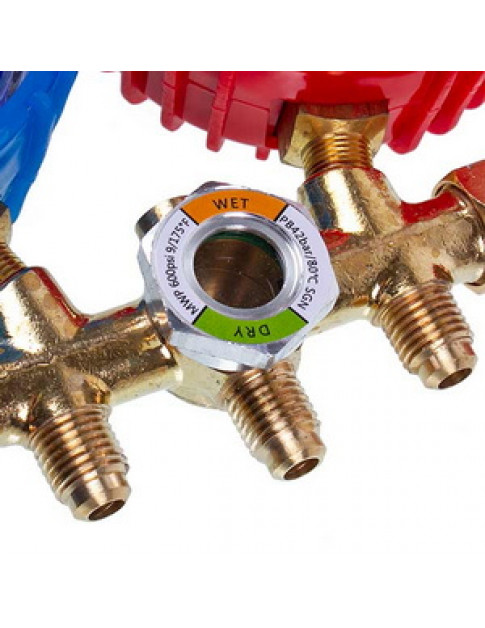 Манометрический колектор 2-вентильний XM-R560G R-22 (R-12 R-502) + шланги 3шт