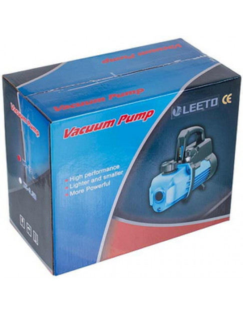 Вакуумний насос з манометром LEETO XZ-1B-SV (1 ступ. 42 л/хв.)