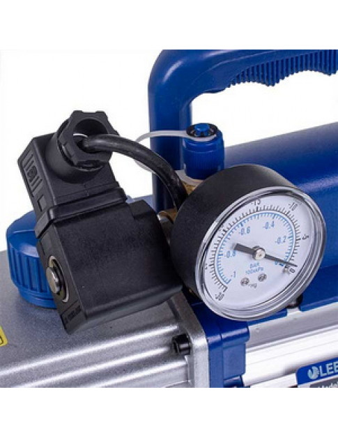 вакуумный насос с манометром LEETO XZ-1А-SV (1 ступень 50 л/мин)