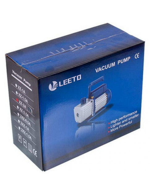 Вакуумный насос с манометром LEETO XZ-2A/C-SV (1 ступень / 100 л/мин) Вакуумный насос с манометром LEETO XZ-2A/C-SV (1 ступень / 100 л/мин)