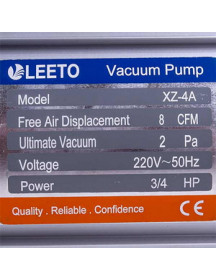 Вакуумный насос LEETO XZ-4A (1 ступень 226 л/мин.)