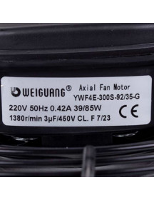 Осьовий вентилятор Weiguang YWF4E-300S-92/35-G 220V 1380rpm 1664 м3/год