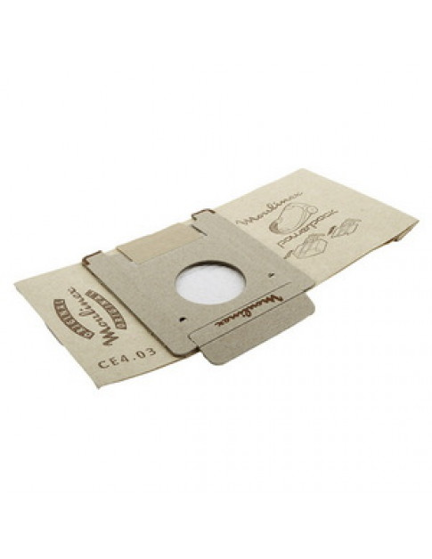 Набір мішків паперових (8 шт) + фільтр вихідний для пилососа Moulinex A26B04