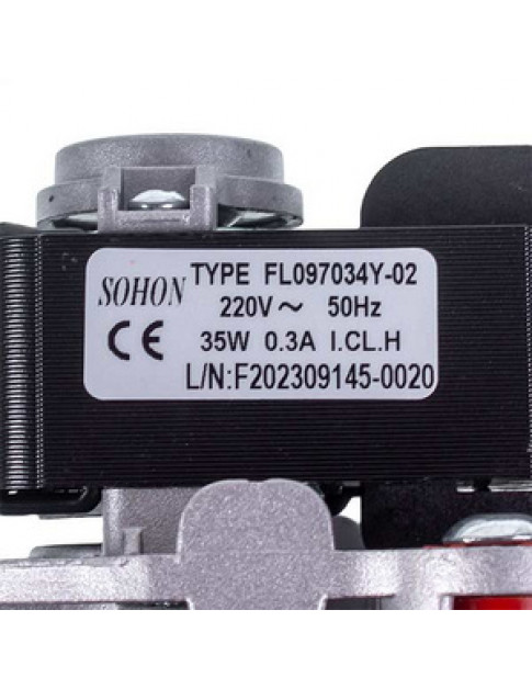Вентилятор Sohon FL097034Y-02 35 Вт для газового котла Zoom Boilers, Expert, Master 18 кВт AA10020002