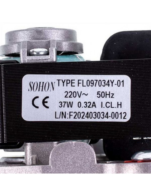 Вентилятор Sohon FL097034Y-01 37 Вт для газового котла Solli Primer D 24F, Zoom 24 BF AA10020004