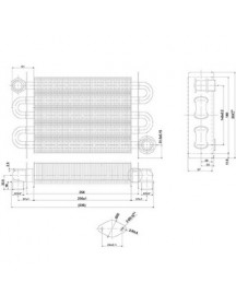 Теплообмінник первинний для газового котла Zoom Expert/Master, Teplowest Optima+, Electrolux 18 кВт AA10070007