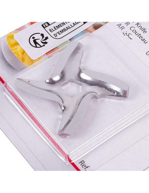 Ніж для м&aposясорубки Moulinex ADR901 D=45mm s=4.5mm Отвір: шестигранний