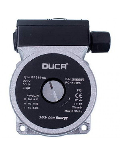 Насос циркуляційний Duca BPS15-6D 105 Вт (зворотне обертання) для газового котла