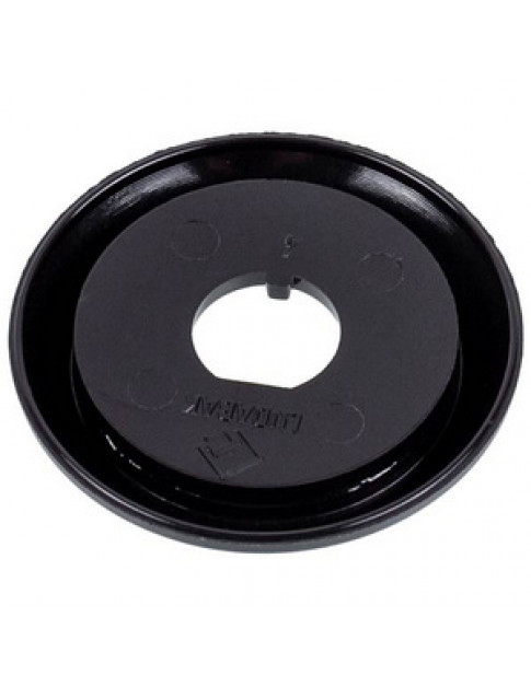 Лімб (диск) ручки регулювання температури духовки для плити Indesit C00082781 (чорний)