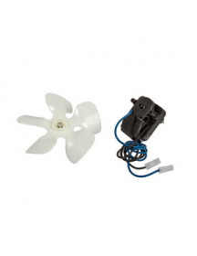 Двигун вентилятора F61-12 + крильчатка для холодильника  Indesit C00174705