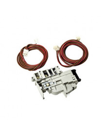 Замок люка (двері) для пральної машини Indesit C00264535 + кабелі підключення