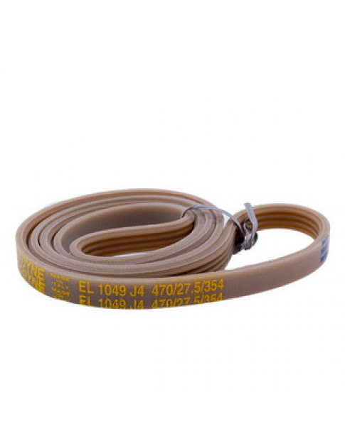 Ремінь для пральної машини C00269086 Megadyne 1049J4 EL білий