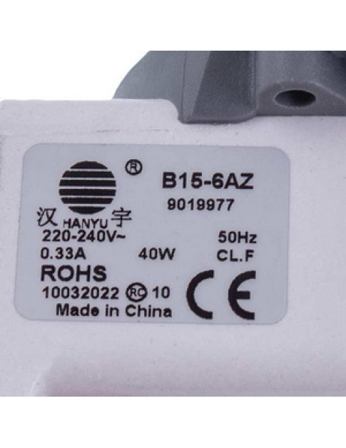 Помпа (насос) для пральної машини Indesit C00286911 HANYU 40 Вт B15-6AZ (контакти спарені ззаду, на 3 саморізи) Помпа (насос) для пральної машини Indesit C00286911 HANYU 40 Вт B15-6AZ (контакти спарені ззаду, на 3 саморізи)