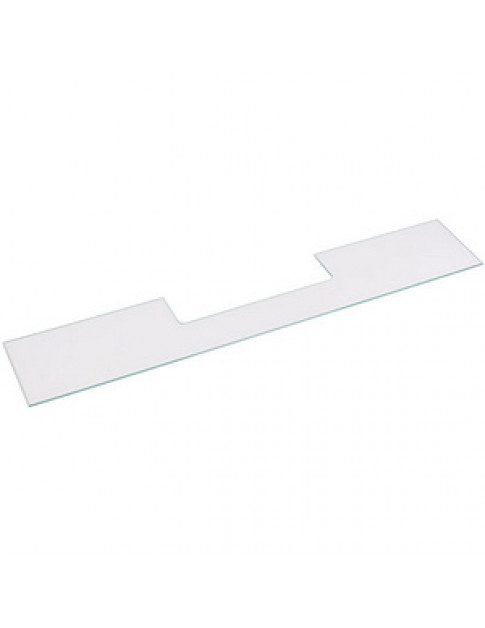 Полиця над ящиком для овочів у холодильник Whirlpool C00523381 (скляна) 610x108mm