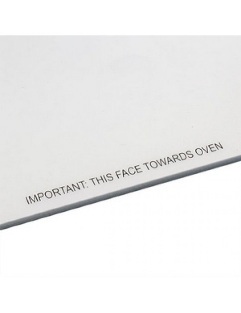 Скло дверей середнє для духовки Indesit C00536931 410x370mm