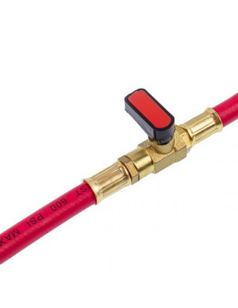 Набір заправних шлангів C336-RYB (3 шт.x900mm 1/4&apos&apos-5/16&apos&apos SAE) для фреону R-410